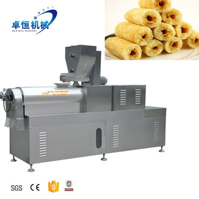 Voedselverwerkingsmachine Automatische kernvullende opgeblazen snack-extruder voor het maken van snacks