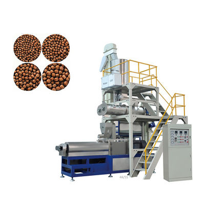 Dubbele schroef visvoermachine voor huisdieren visvoer productielijn met snelle levering
