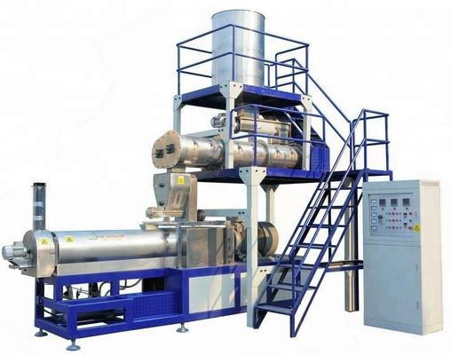 Extrudermachine voor het verwerken van voedsel voor huisdieren van roestvrij staal met Siemens-motor