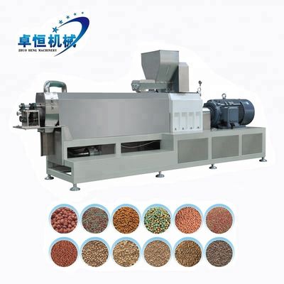 Siemens Motor Pet Food Extruder Machine Processing Line voor grote productiecapaciteit