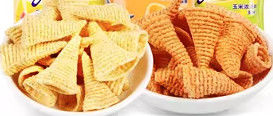 SIMENS Motorsterkte Doritos Bugle Tortilla Chips Extruder Machine voor het maken van snacks