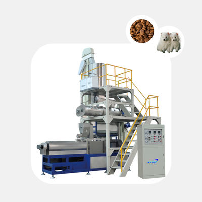 1000 kg/uur capaciteit Automatische veelzijdige hondenvoerproductielijn voor veelzijdige oplossingen