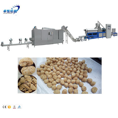 Multifunctionele automatische eiwitgeweven voedselproductielijn extrudermachine