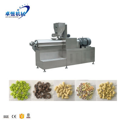 Maïsvlokjes Puff Snack Voedselproductielijn Extrudermachine voor het maken van graanmeel