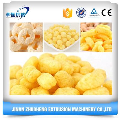 23*3*3m Twin Schroef Extruder Gepofte Maïs Rijst Puffende Chips Snacks Voedsel Making Machine