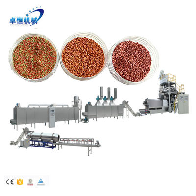 120-150/250-300/500-800/1000-1200kg/h roestvrij staal visvoer pellet maken machine
