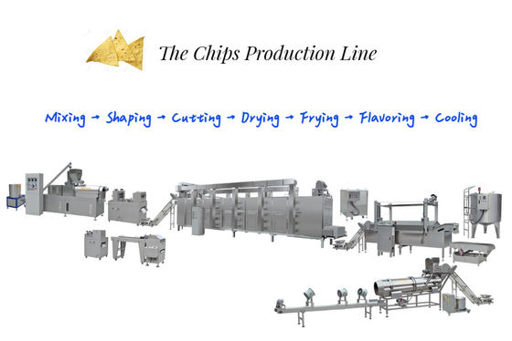 CE-gecertificeerde maïspuff snackmachine met uitgaande inspectie en videocontrole