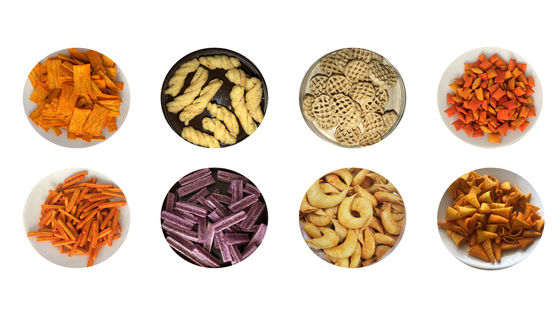 CE-gecertificeerde maïspuff snackmachine met uitgaande inspectie en videocontrole