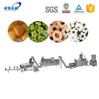 Machine voor het maken van gepofte maïssnacks Automatische extruder met lagere kerncomponenten
