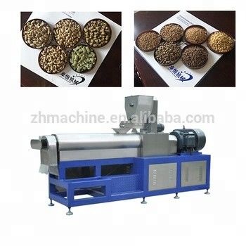 Grote capaciteit Twin Screw Extruder Pet Food Processing Machine voor 220v/380v/50Hz Spanning
