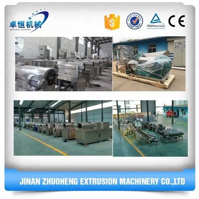Grote capaciteit Twin Screw Extruder Pet Food Processing Machine voor 220v/380v/50Hz Spanning