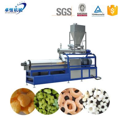 Volledig automatische maïspuff snack extruder productielijn voor aangepaste verwerking