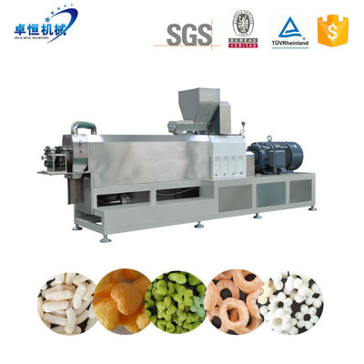 Volledig automatische maïspuff snack extruder productielijn voor aangepaste verwerking