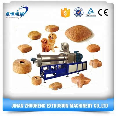 Twin Screw Extruder Troeteldiervoedsel droogmachine Verwerkingslijn voor klantvereisten