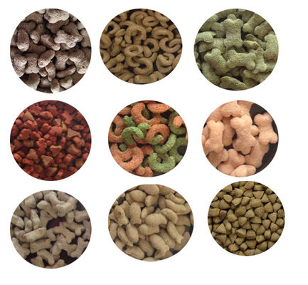 PLC-gecontroleerde dierenvoedselmachine voor hondenvissen kattenvoerproductielijn