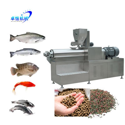 Schroefkerncomponenten Floating Sinking Catfish Trout Fish Feed Making Verwerkingslijn