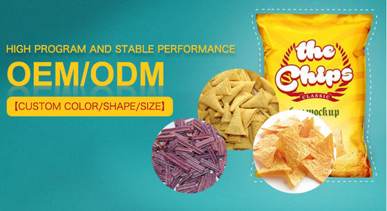 Geavanceerde gebakken bugels tortilla chips snack food productielijn met andere spanning