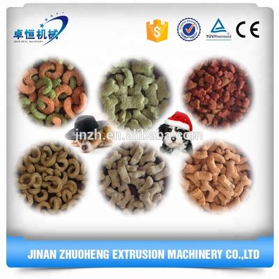 Rustvrij staal restaurant huisdiervoedsel pellet extruder verwerkingsmachine voor de productie