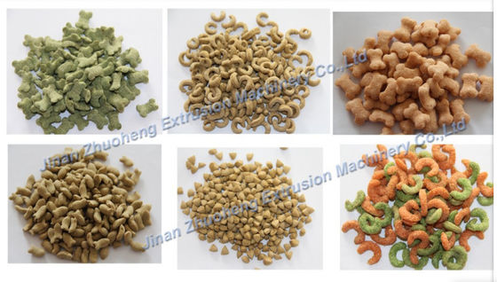 Huisdier snack kat hond voedsel maken machine voor de productie van droge dierlijke vis pellets extruderen