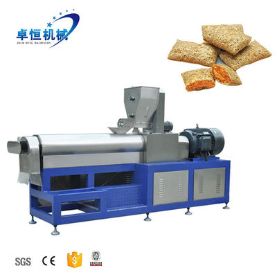 800-1200kg/h Droger Elektriciteit Verwarming Graan Puffing Snacks Voedsel Extruder Machine