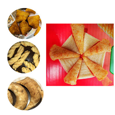 Roestvrij staal dubbele schroef gebakken snack extrusie machine voor Doritos Tortilla Corn Chips