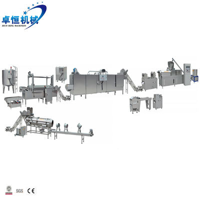 Roestvrij staal dubbele schroef gebakken snack extrusie machine voor Doritos Tortilla Corn Chips