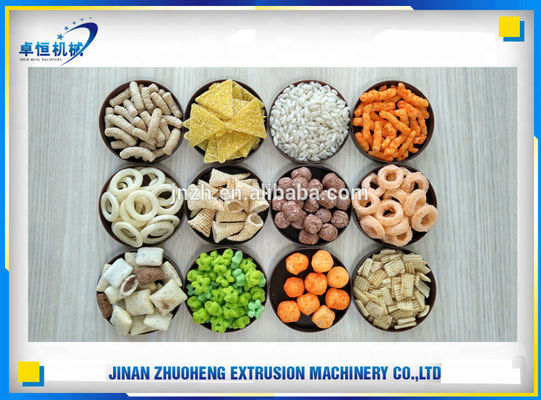 Goed op maat gemaakte kleine poffmaïs snack voedsel extruder maken machine voor eenvoudige bediening