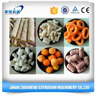 Goed op maat gemaakte kleine poffmaïs snack voedsel extruder maken machine voor eenvoudige bediening