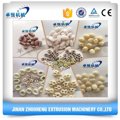 2023 Jaar 3000 KG Maïs puffing machine voor commerciële knapperige snacks Productielijn