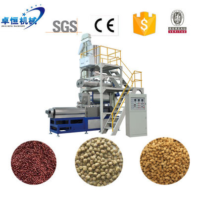Voedingsmiddelen Dry Pet Food Making Machine Floating Fish Feed Extruder voor honden en katten