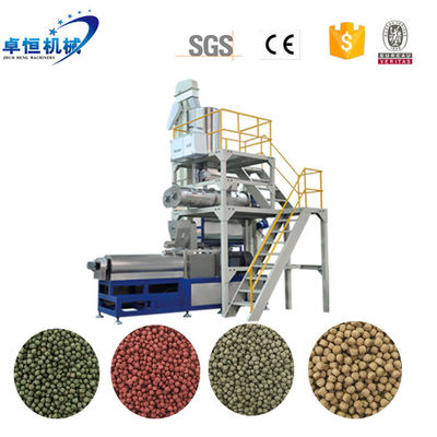 1t/uur 2t/uur Slivery Dog Floating Fish Feed Extruder Machine Fish Food Pellet Machine
