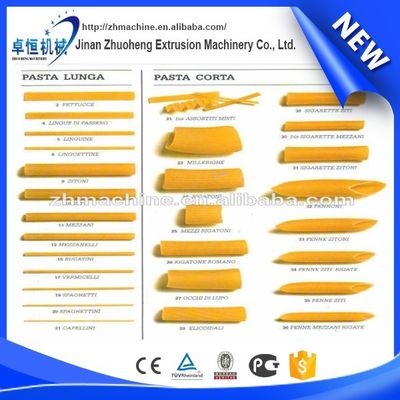 Gepersonaliseerde Spanning Multi Functie Automatische Macaroni Pasta Noodle Machine voor Industrieel