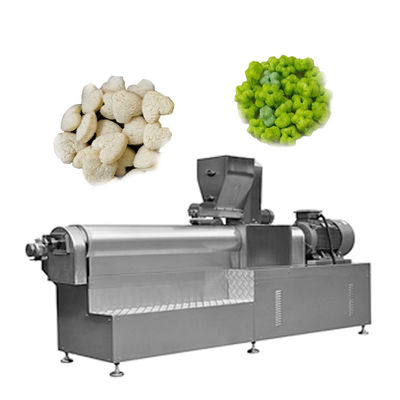 Compacte automatische soja-chunk snack-machine voor ruimtebesparende snackproductie