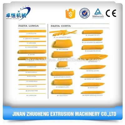 Machinerie voor de voedingsindustrie Industriële pasta Macaroni-machine voor het verwerken van pasta