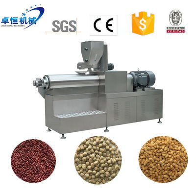 2 ton per uur Floating Fish Feed Production Line Pellet Extruder Machine voor 5000 KG