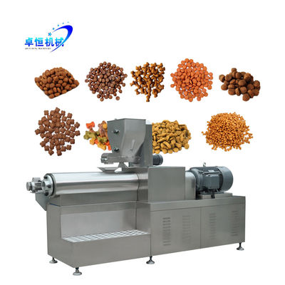304 roestvrij staal visvoerpellet-extruder voor het maken van zinken en drijvende pellets