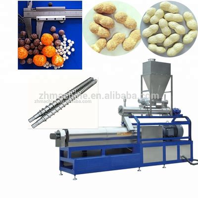 1500 KG Maïsmeel Extrusie Flex Instant Puff Crunch Cereal Snacks Voedselproductie Lijn