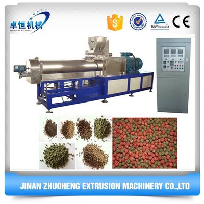 Voedsel 150 kg/uur Capaciteit Vissvoeder Pellet maken Verwerkingsmachine voor droog klein diervoeder