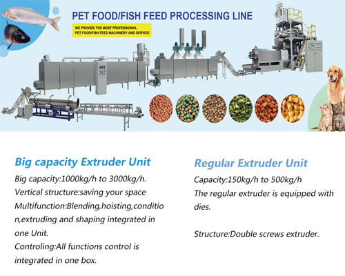 Machine voor het maken van pelletten voor voer voor watervissen voor het drijven en zinken van huisdierenvoeding in voedsel