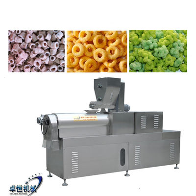 ABB Relay Powered Puffed Snacks Chips Food Making Machine met video uitgaande inspectie
