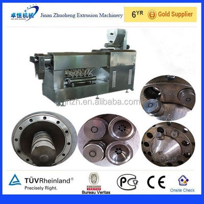 Op maat gemaakte enkel schroef extruder Macaroni pasta productie lijn maken machine voor industriële