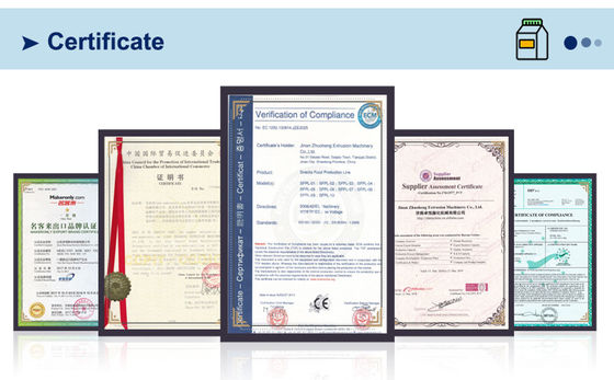 Dry Pet Food Fish Feed Pellet Making Processing Line met aanpasbare machine in voedsel