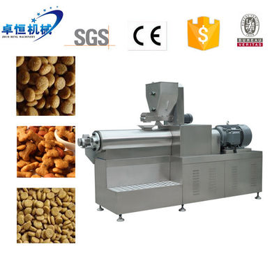 Video Uitgaande-inspectie verstrekt Extruder voor huisdierenvoer voor honden- en kattenvoer productielijn