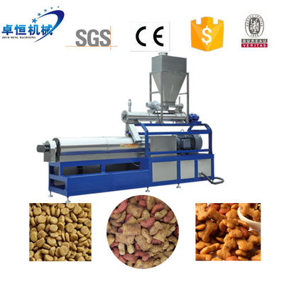 Video Uitgaande-inspectie verstrekt Extruder voor huisdierenvoer voor honden- en kattenvoer productielijn