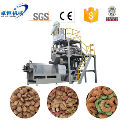 PLC-gecontroleerde volledige productielijn droog Kibble huisdier hond kat voedsel pellet maken machine