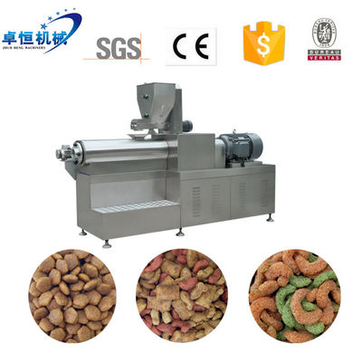PLC-gecontroleerde volledige productielijn droog Kibble huisdier hond kat voedsel pellet maken machine
