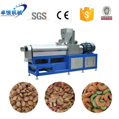 PLC-gecontroleerde volledige productielijn droog Kibble huisdier hond kat voedsel pellet maken machine