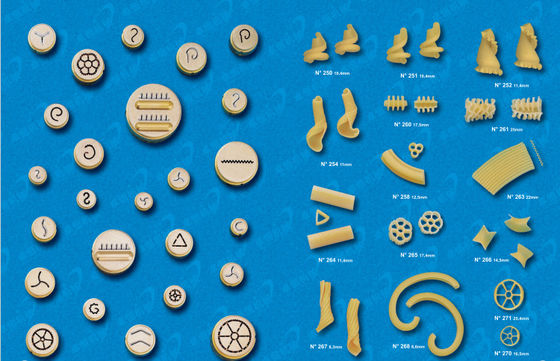 100 kg/uur tarwemeel pasta-machine voor automatische industriële macaroni productie