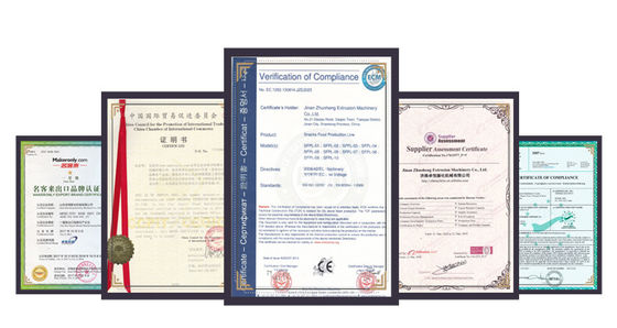 Motor kerncomponenten Automatische korte pasta extruder machine voor penne productie