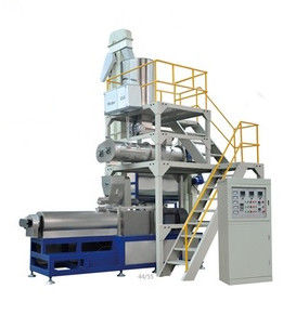 35kw capaciteit droog huisdiervoeder voor honden Drijvend visvoeder pellet extrudermachine voor vishouderij